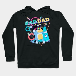 Bluey Rad Dad Hoodie